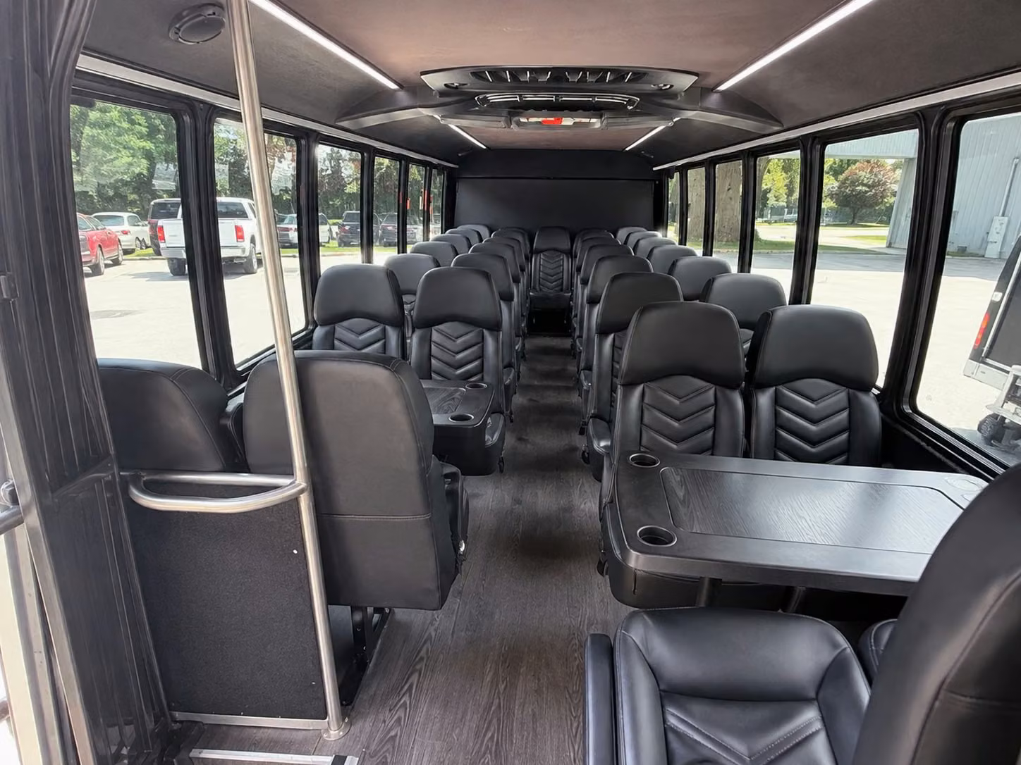 18 passenger minibus inside