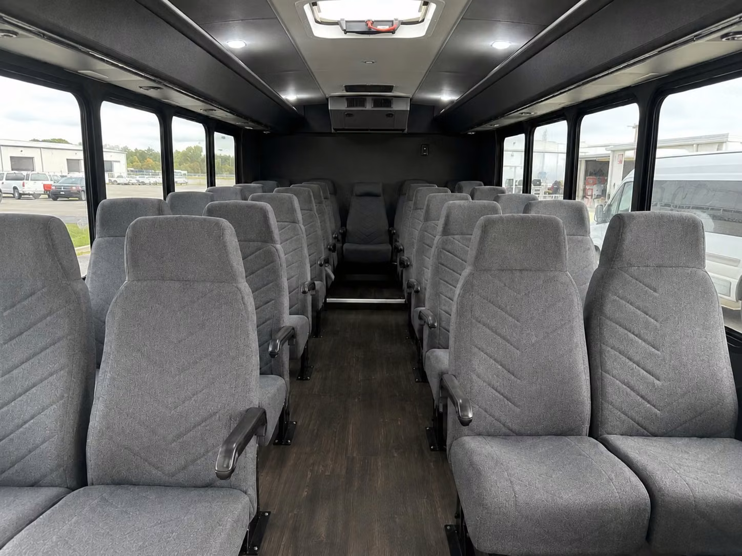 20 passenger minibus inside