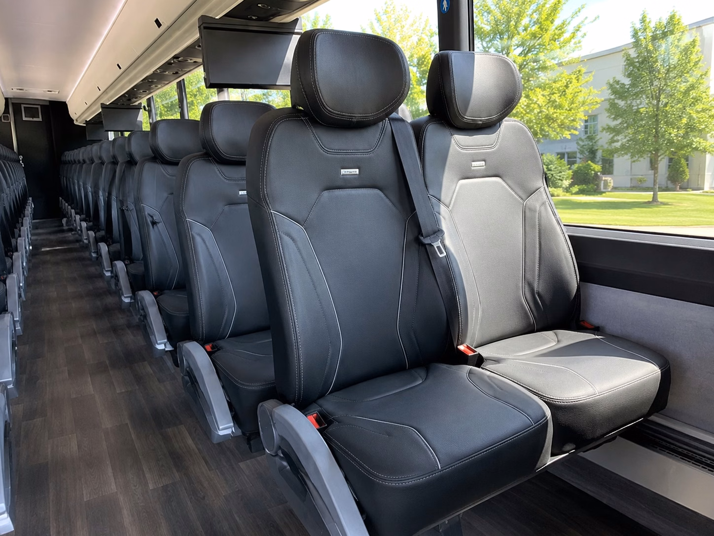 guest shuttles between portland hotels and wedding venues