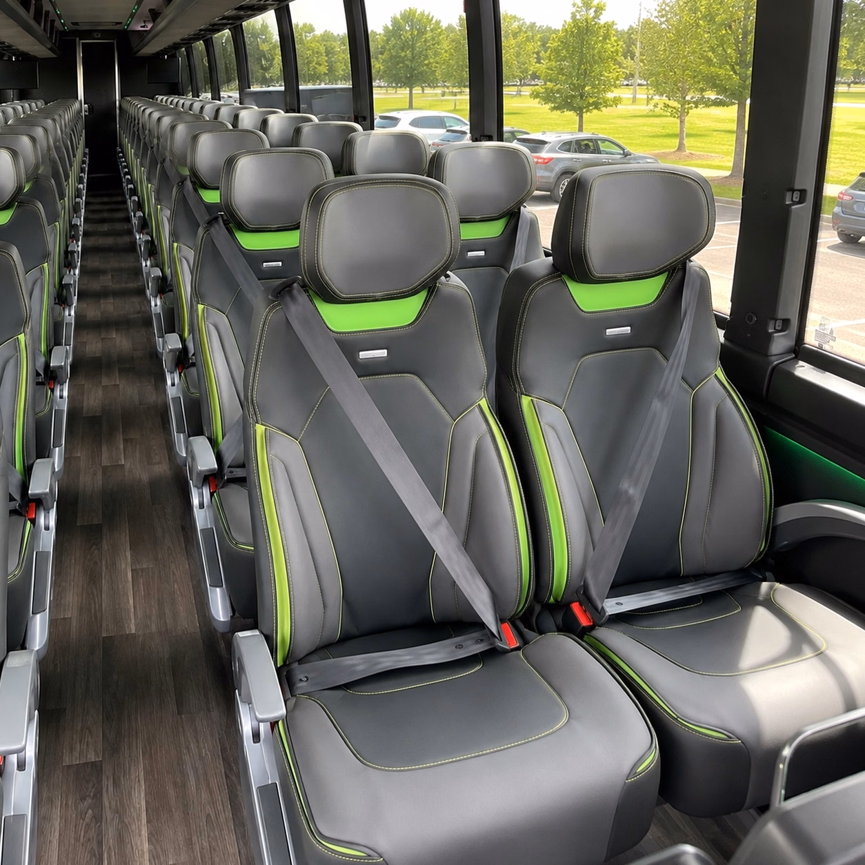 portland 56 passenger charter bus rental